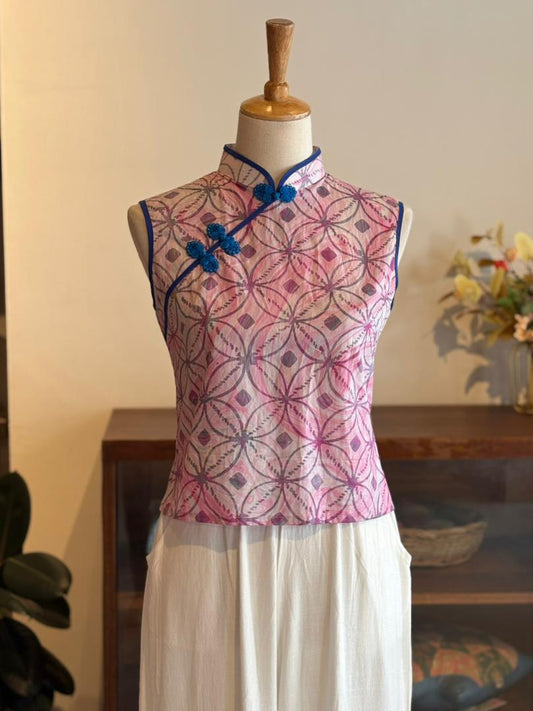 Sleeveless Qipao Top 18