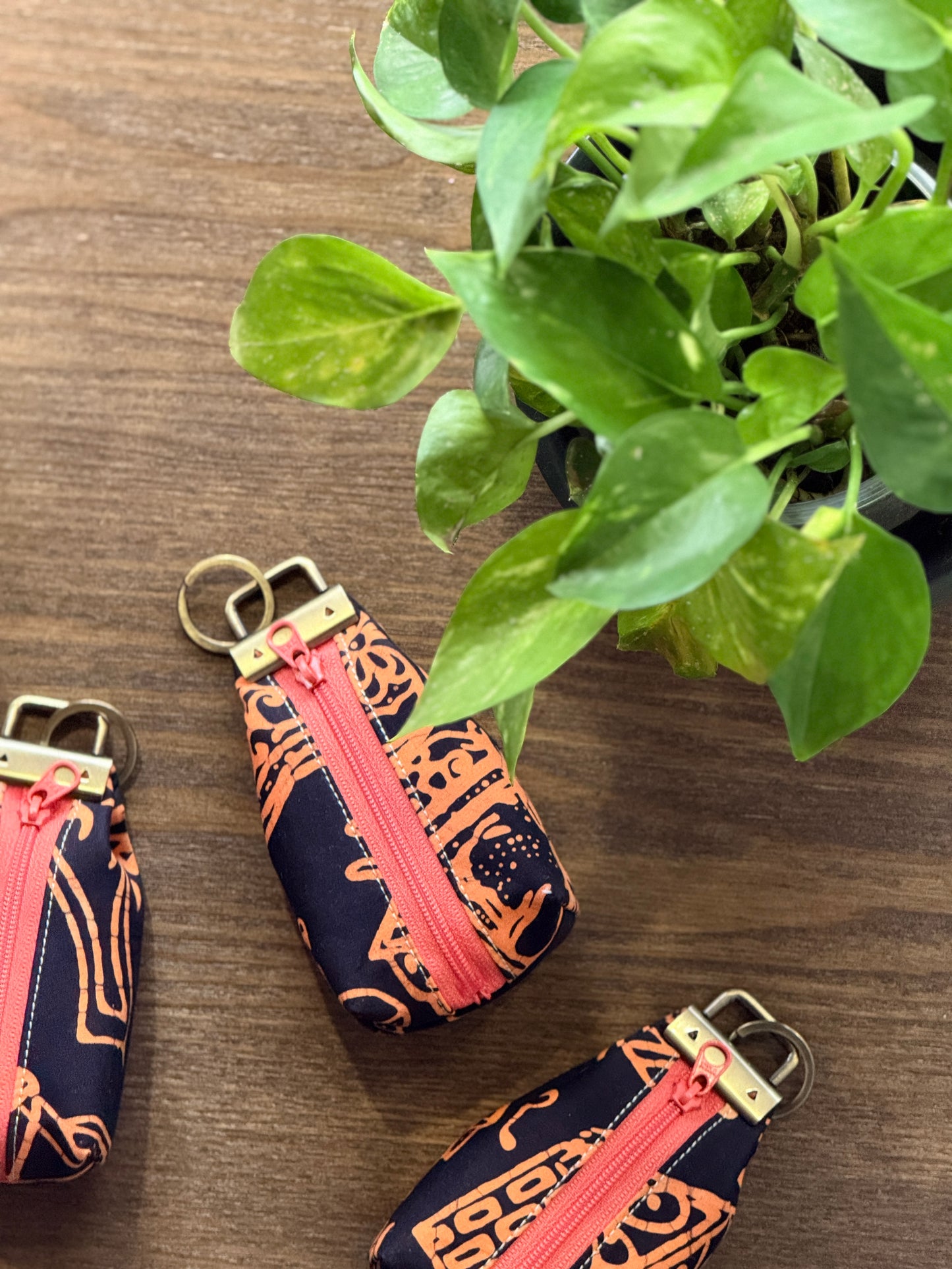 Batik Key-fob Pouch 28