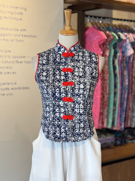 Qipao Batik Vest - 01