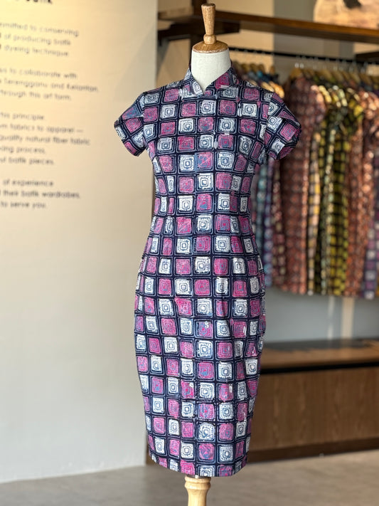 Luna Qipao Dress (with sleeve) 01