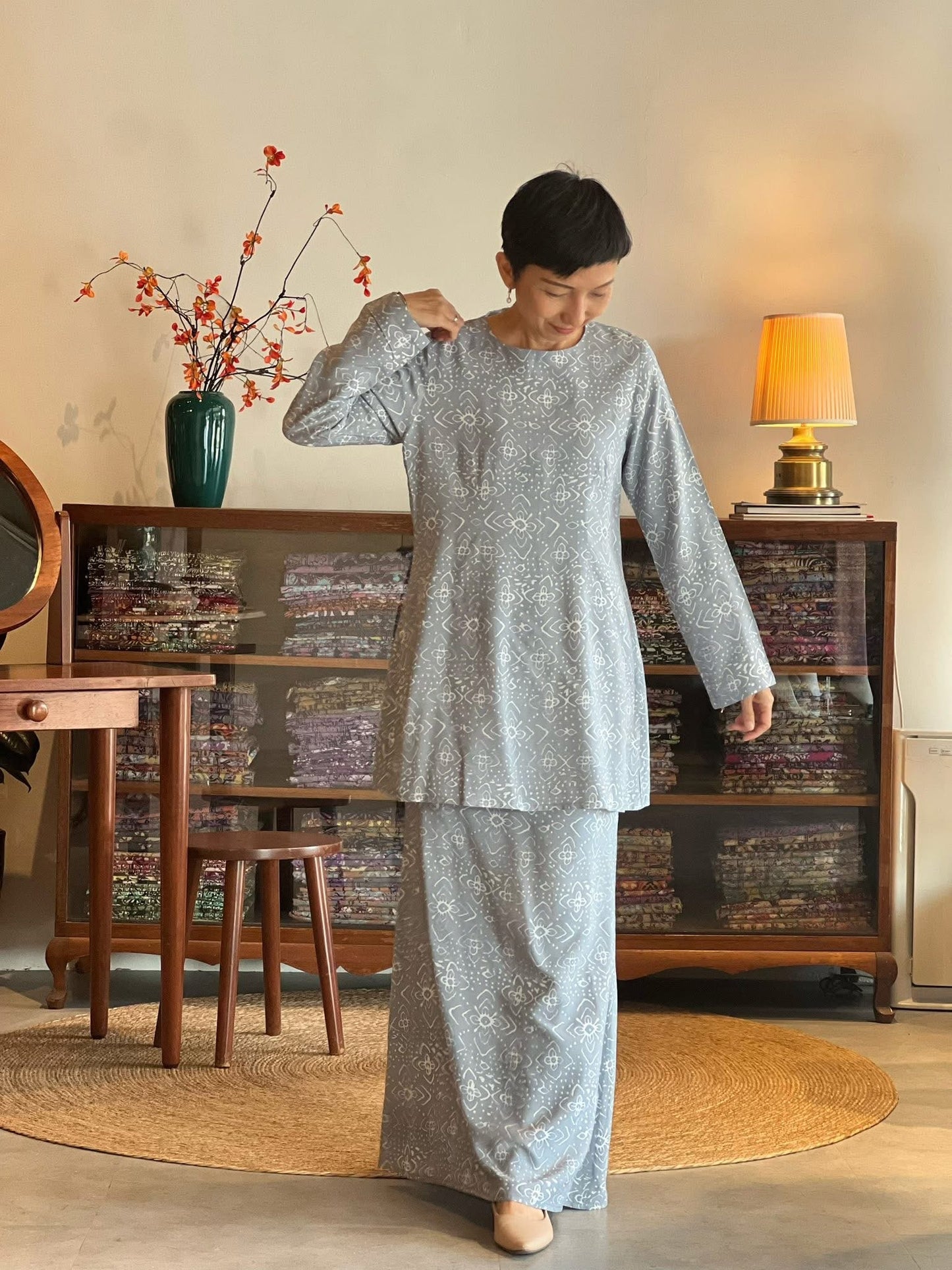 Baju Kurung Jamilah (Satu Lapis) - 02