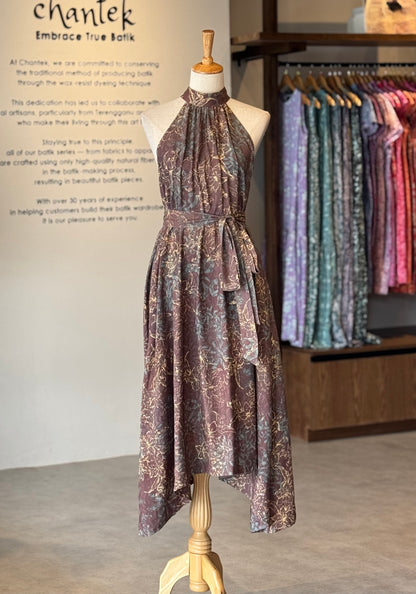 Maya Halter Neck Maxi Dress (Exclusive) - 16