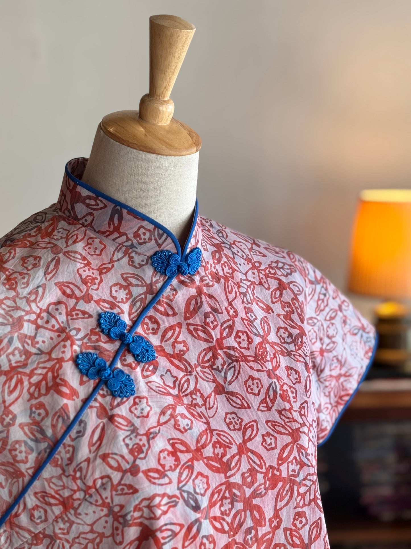 Pastel Qipao Top (Ombak Ganu) 10