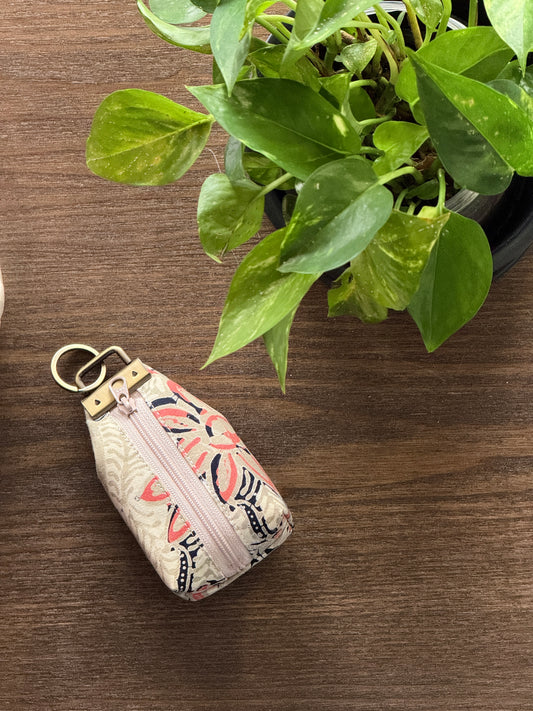 Batik Key-fob Pouch 01