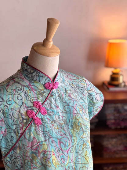 Pastel Qipao Top (Ombak Ganu) 05