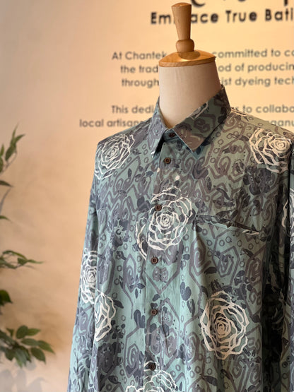 Men's Batik Shirt Long Sleeve ‘X’ (Exclusive) - 20