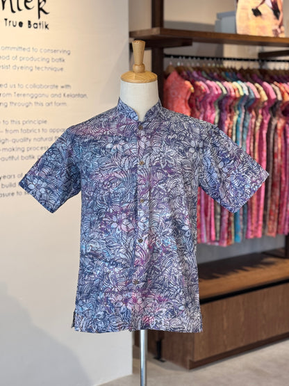 Men's Shirt Short Sleeve Mandarin collar - 19