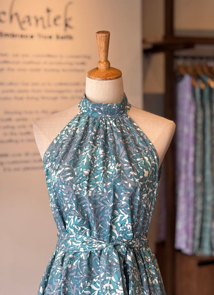 Maya Halter Neck Maxi Dress (Exclusive) - 05