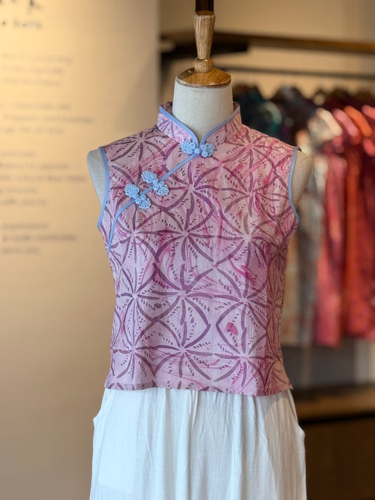 Sleeveless Qipao Top 03