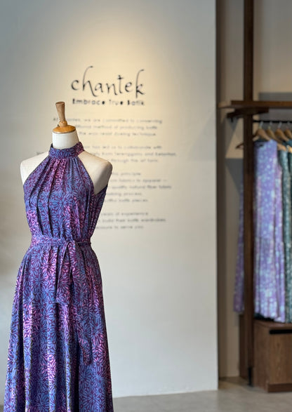 Maya Halter Neck Maxi Dress (Exclusive) - 04