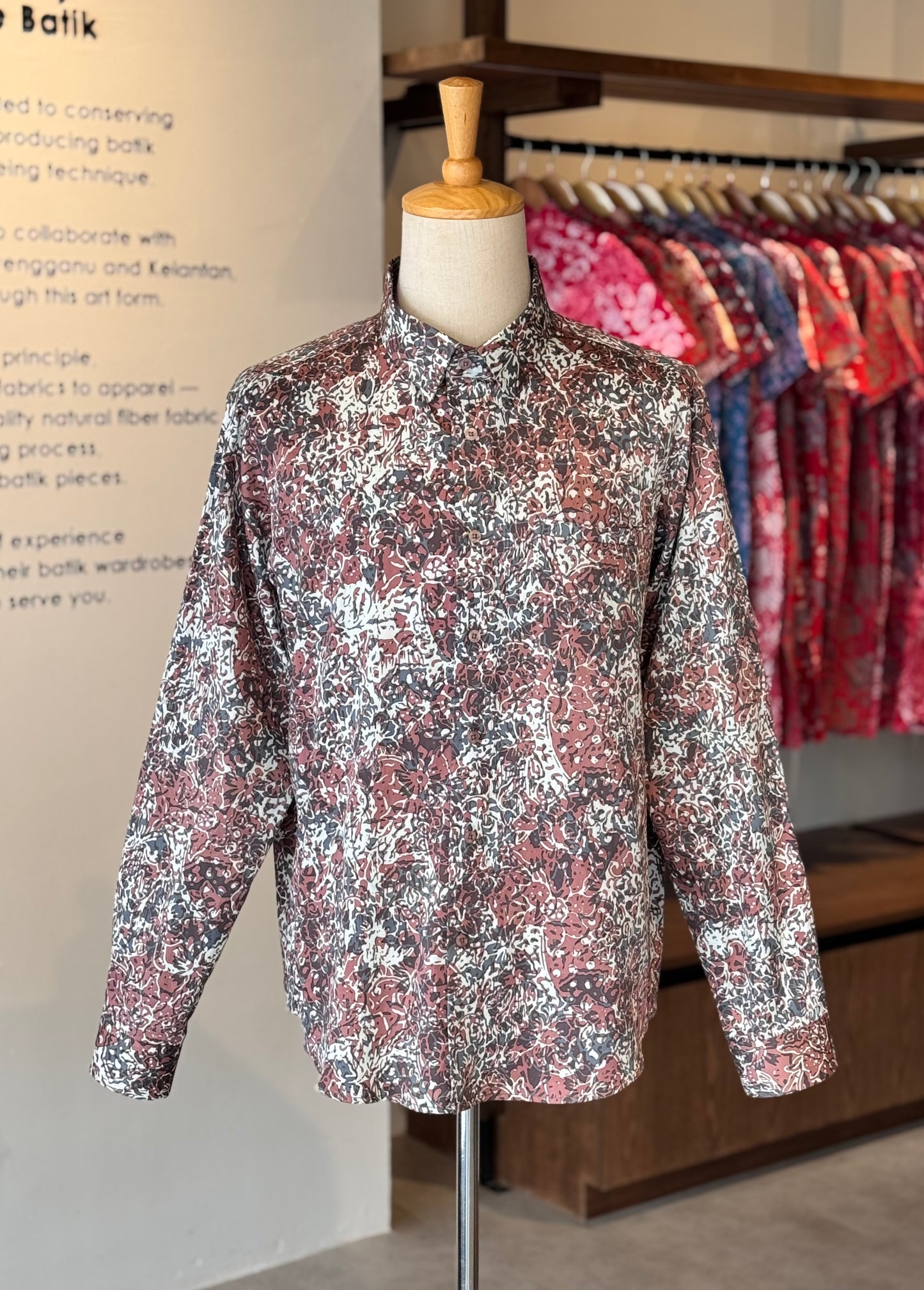 Men's Shirt Long Sleeve Classic Collar - Exclusive Satin 12