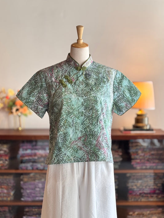 Pastel Qipao Top (Ombak Ganu) 23