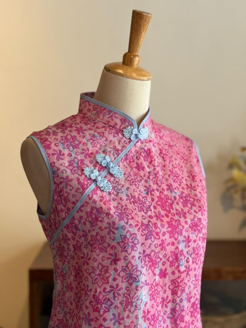 Sleeveless Qipao Top 12