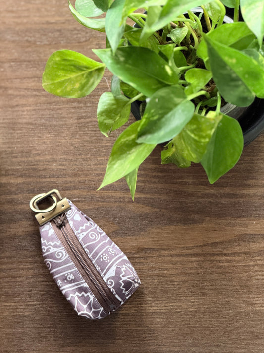 Batik Key-fob Pouch 07
