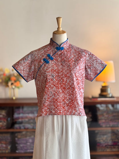 Pastel Qipao Top (Ombak Ganu) 10