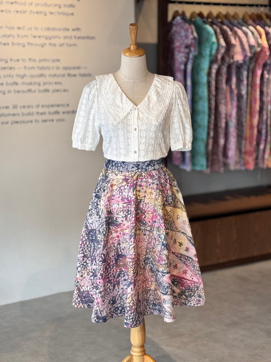 Ayu Lady Midi Wavy Skirt 01