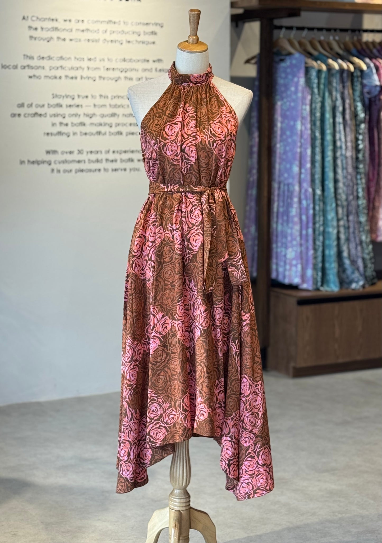 Maya Halter Neck Maxi Dress (Exclusive) - 11