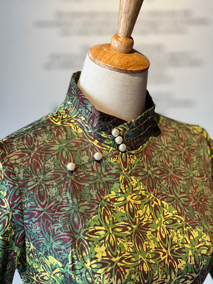 Qipao Sue Ann with Sleeves 10