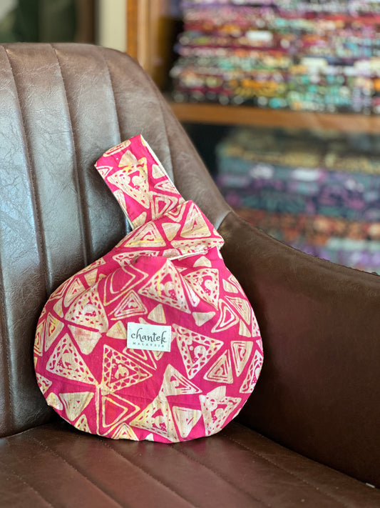 Batik Knot Bag - 05