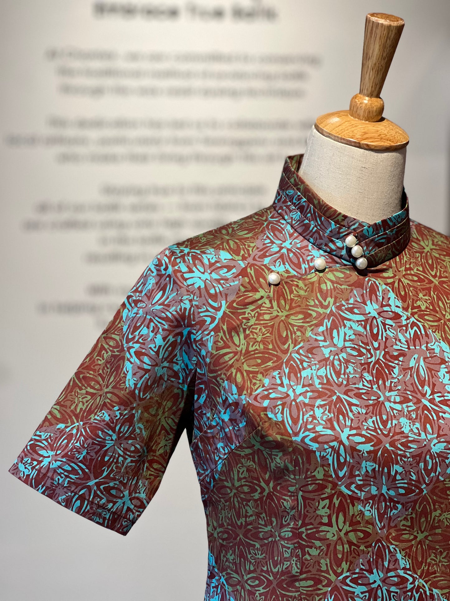 Qipao Sue Ann with Sleeves 08