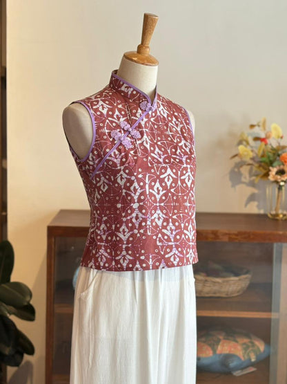 Sleeveless Qipao Top 10