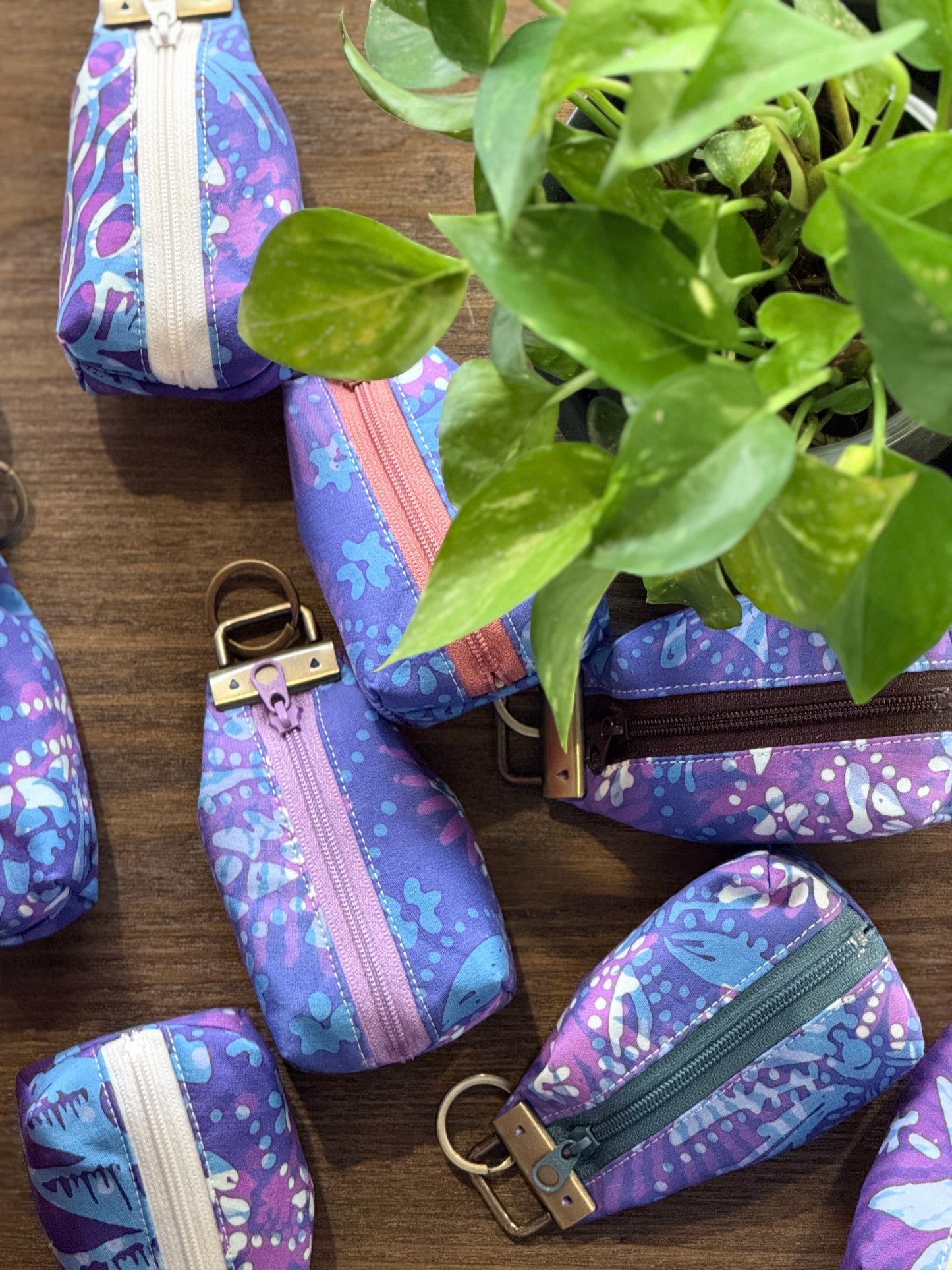 Batik Key-fob Pouch 34