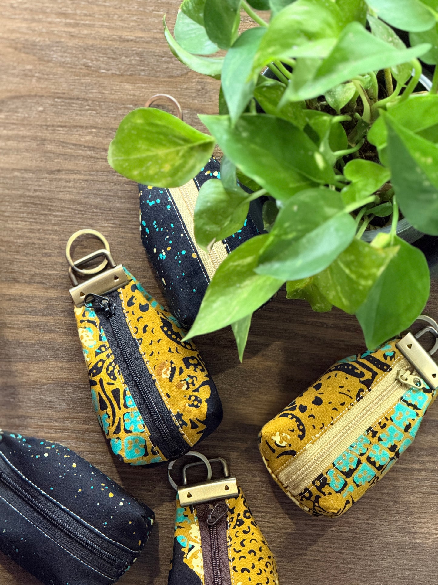 Batik Key-fob Pouch 29