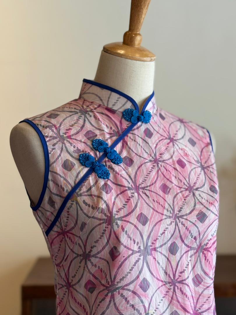 Sleeveless Qipao Top 18