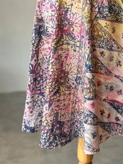 Ayu Lady Midi Wavy Skirt 01