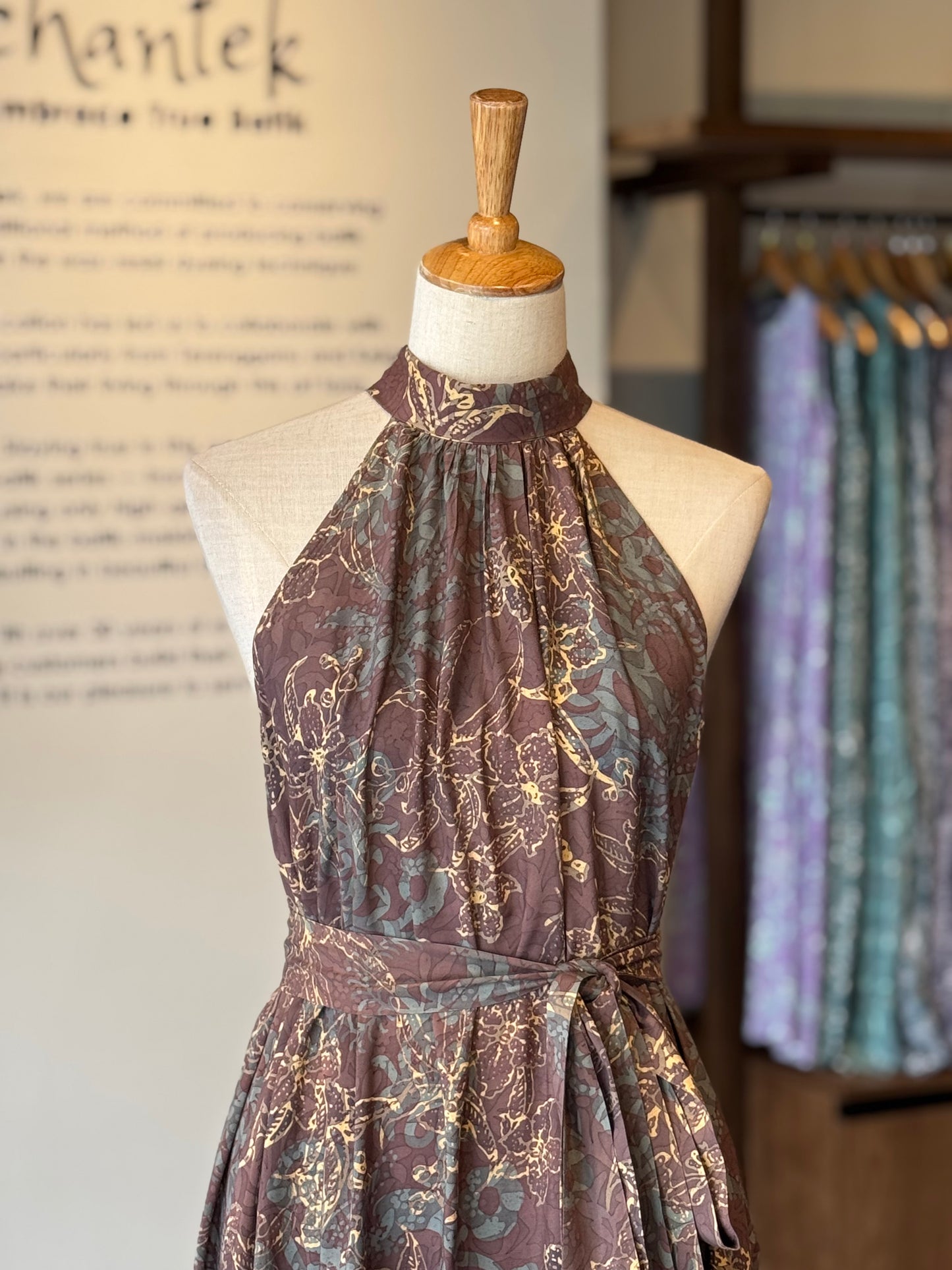 Maya Halter Neck Maxi Dress (Exclusive) - 16