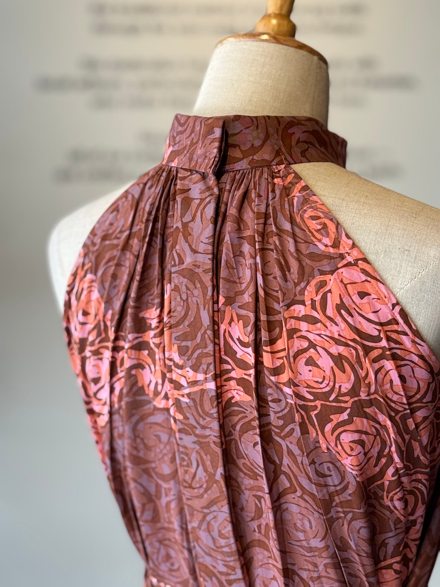 Maya Halter Neck Maxi Dress (Exclusive) - 01