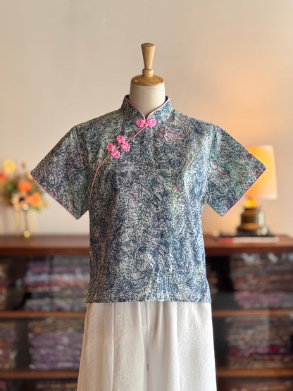 Pastel Qipao Top (Ombak Ganu) 21