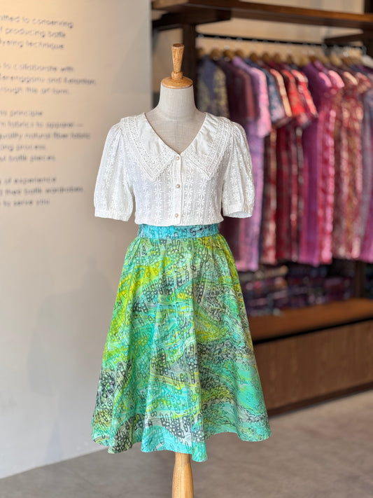 Ayu Lady Midi Wavy Skirt 08