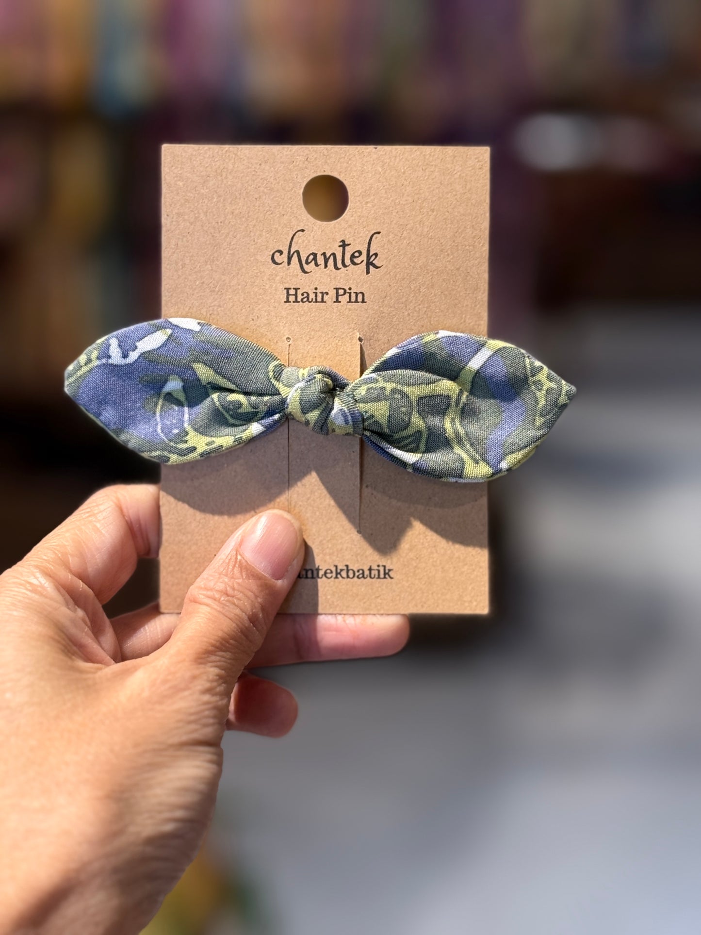 Batik Hair Pin 02