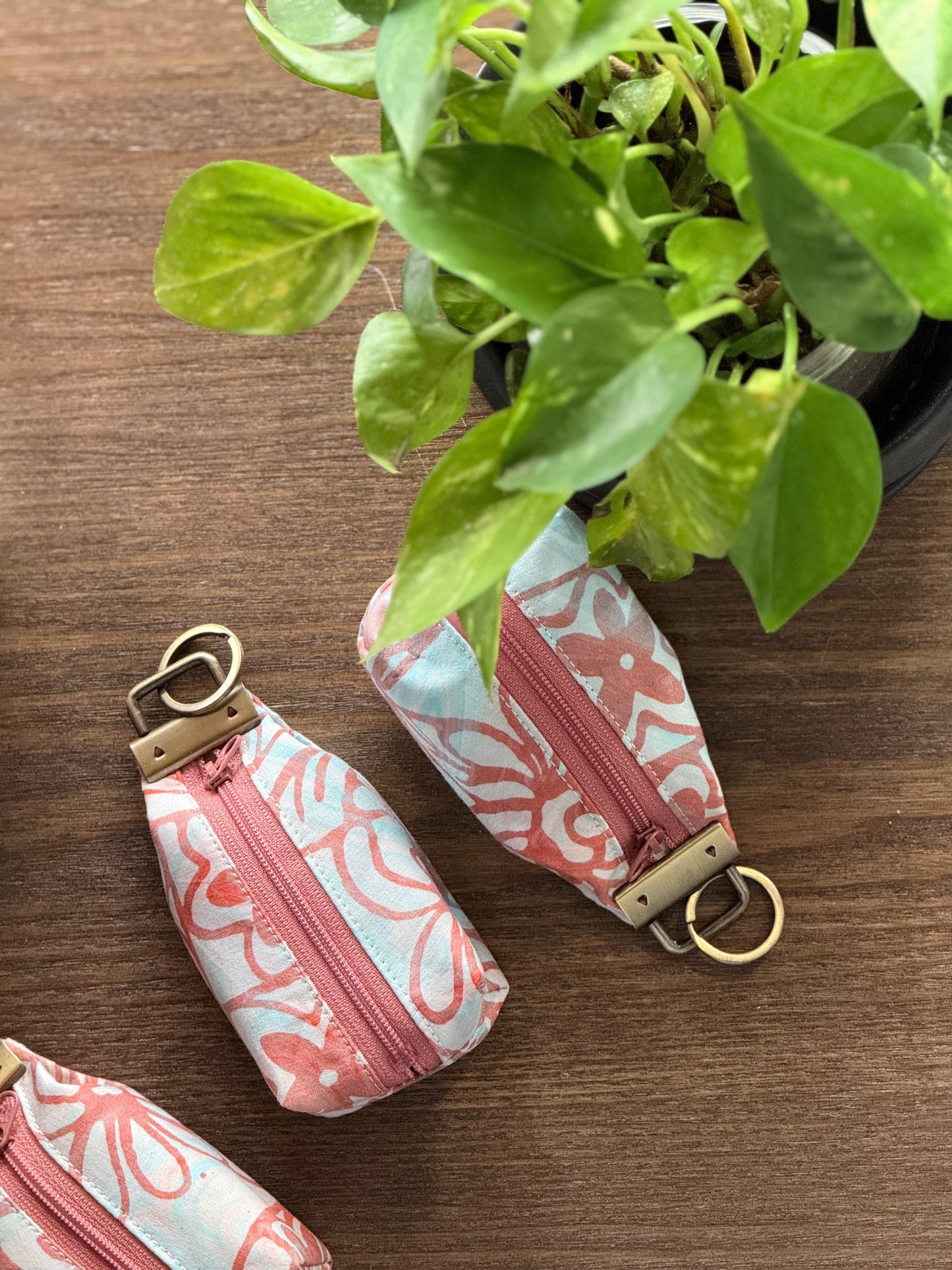 Batik Key-fob Pouch 08