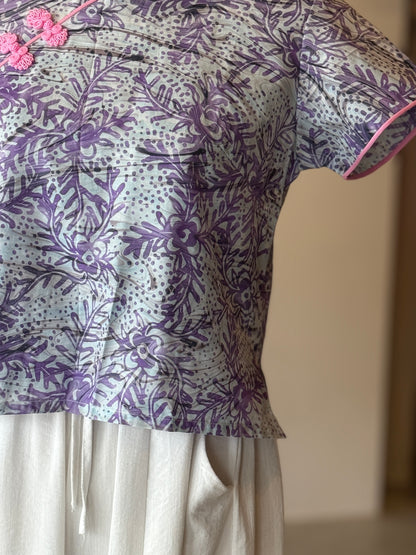 Pastel Qipao Top (Ombak Ganu) 20