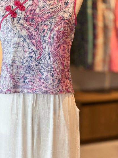 Sleeveless Qipao Top 05