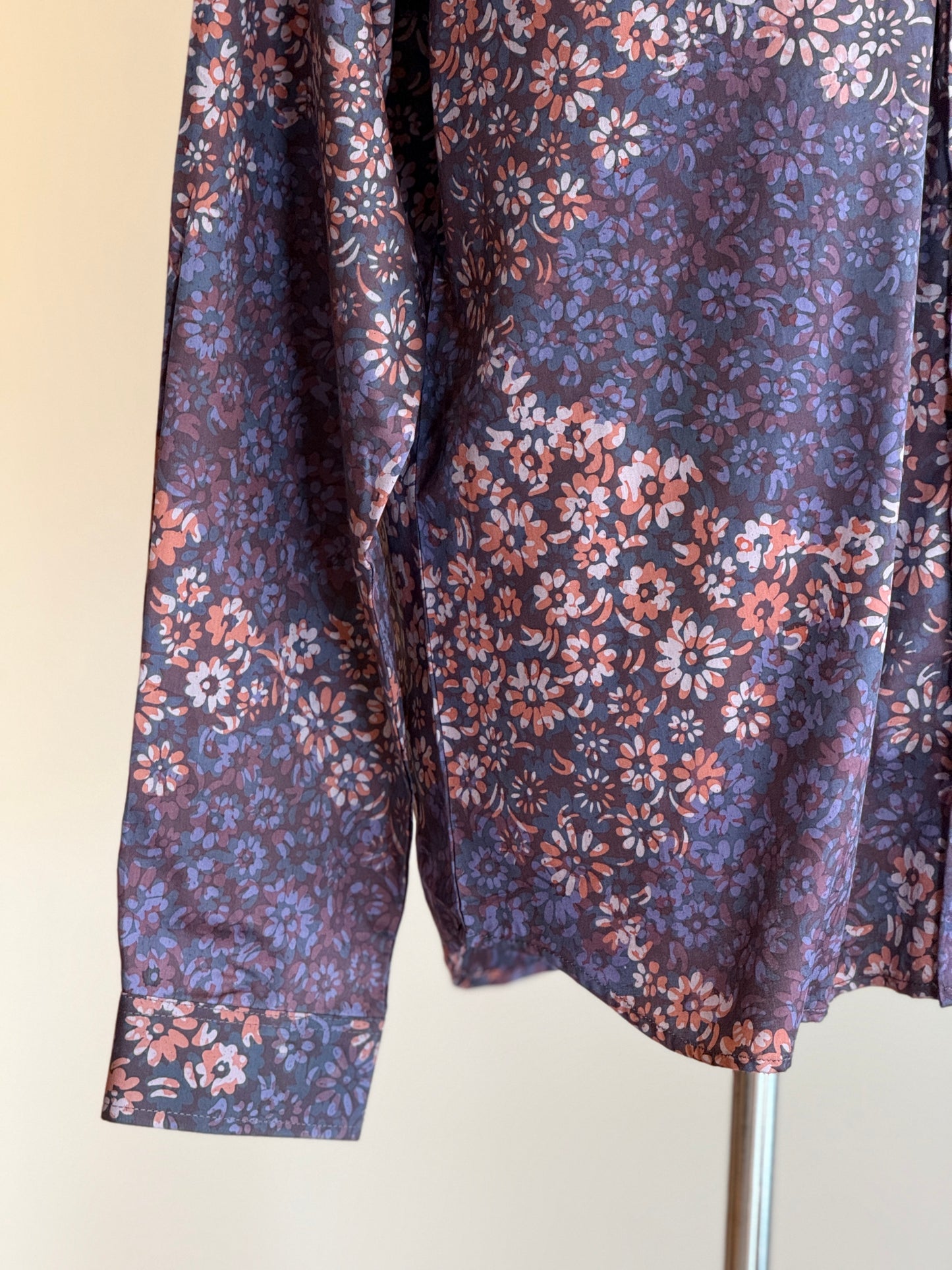 Men's Batik Shirt Long Sleeve Exclusive - Premium Cotton Silk 36