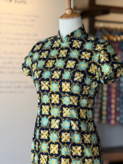 Luna Qipao Dress (with sleeve) 05