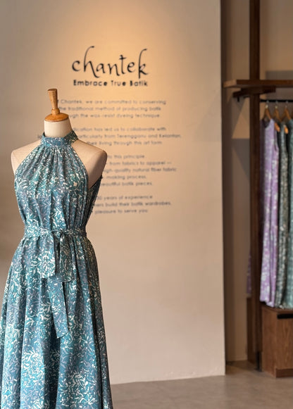 Maya Halter Neck Maxi Dress (Exclusive) - 05