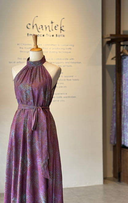 Maya Halter Neck Maxi Dress (Exclusive) - 09