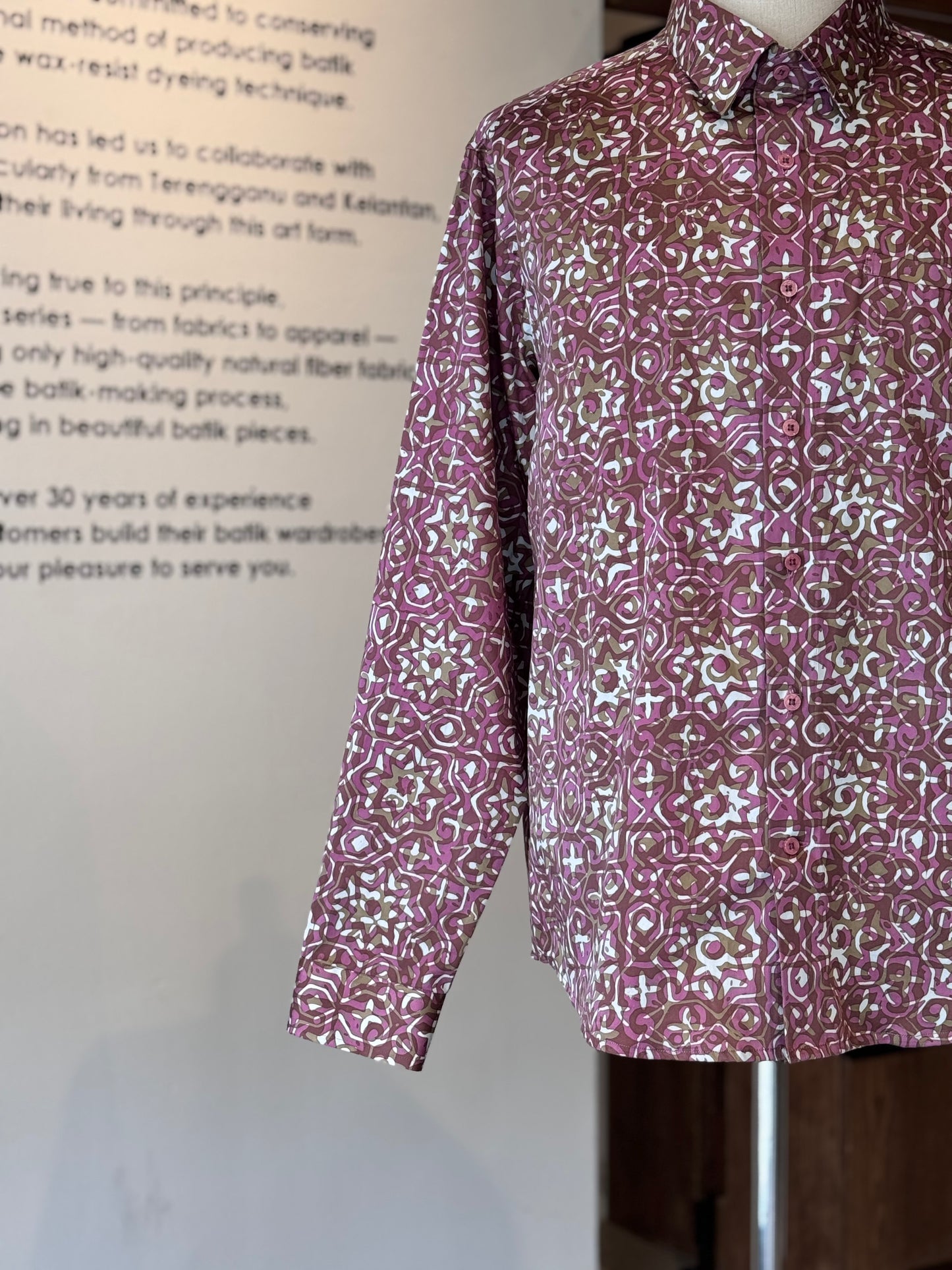 Men's Shirt Long Sleeve Classic Collar - Exclusive Satin 11