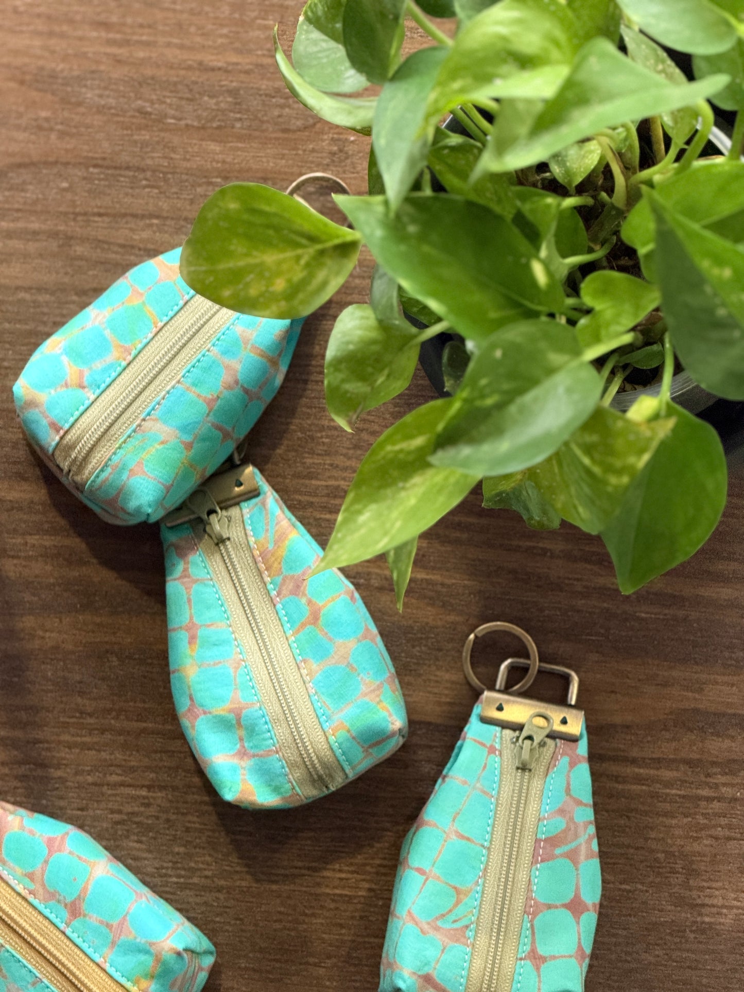 Batik Key-fob Pouch 24