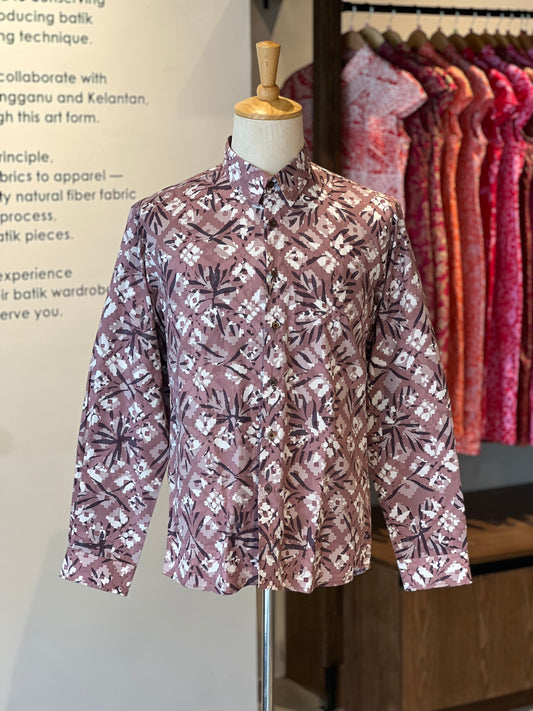 Men's Batik Shirt Long Sleeve (Exclusive) - 13