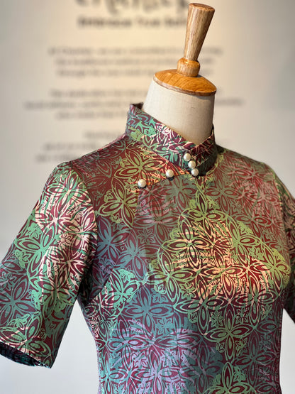 Qipao Sue Ann with Sleeves 11