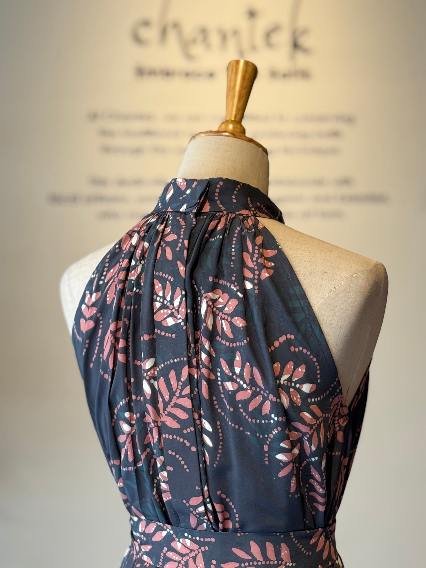 Maya Halter Neck Maxi Dress (Exclusive) - 08