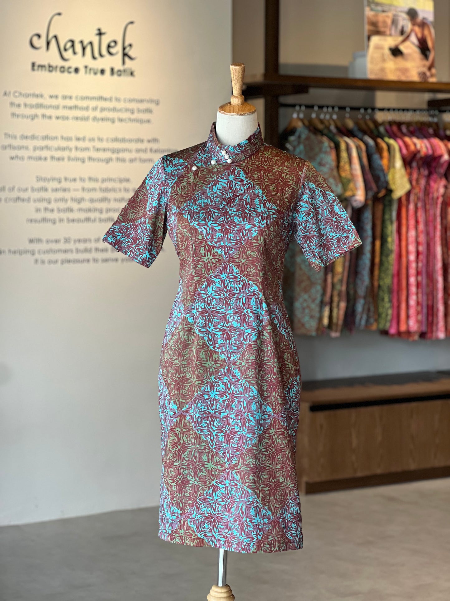 Qipao Sue Ann with Sleeves 08