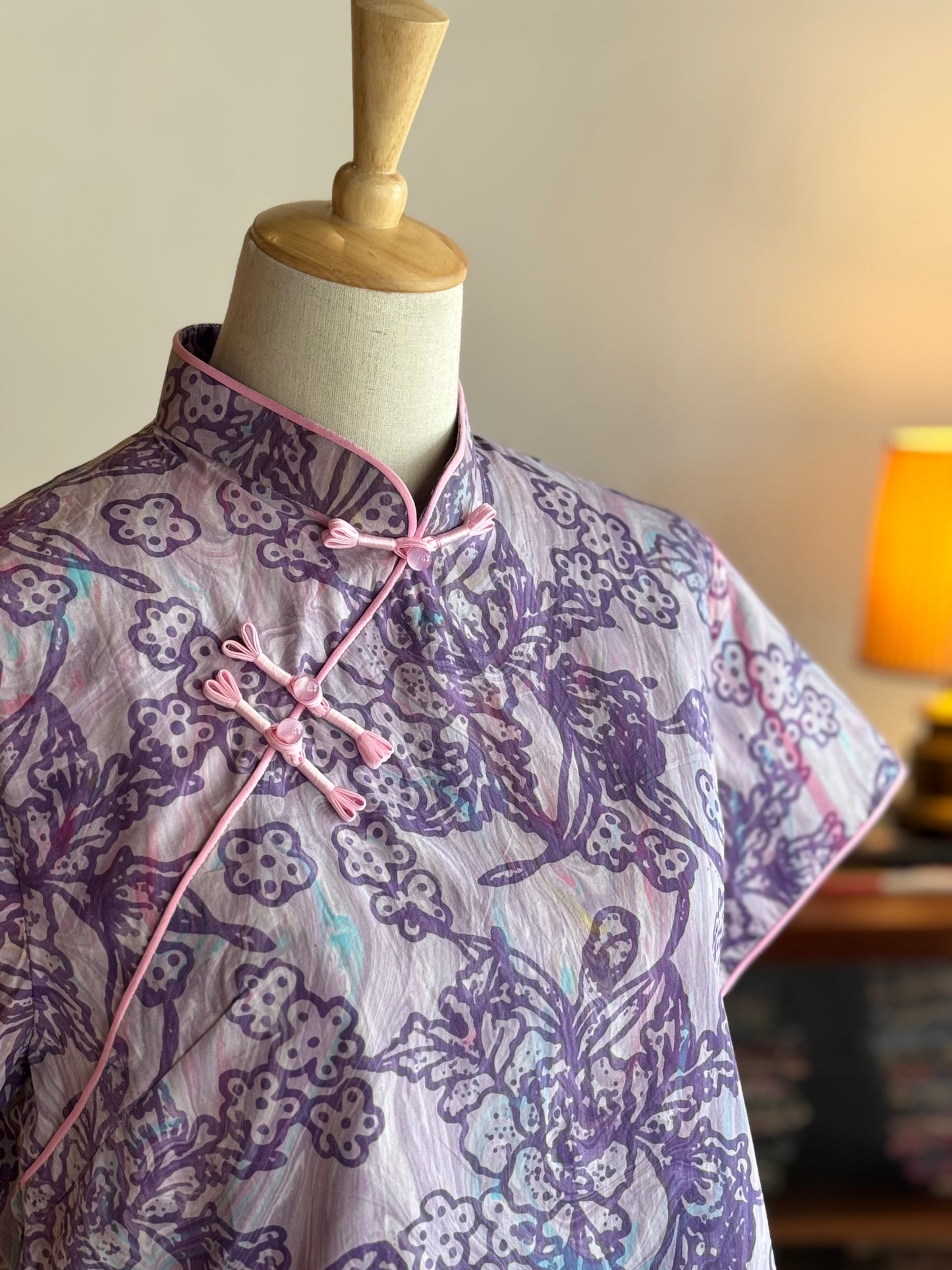 Pastel Qipao Top (Ombak Ganu) 20