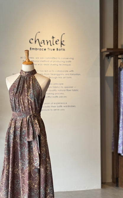 Maya Halter Neck Maxi Dress (Exclusive) - 16