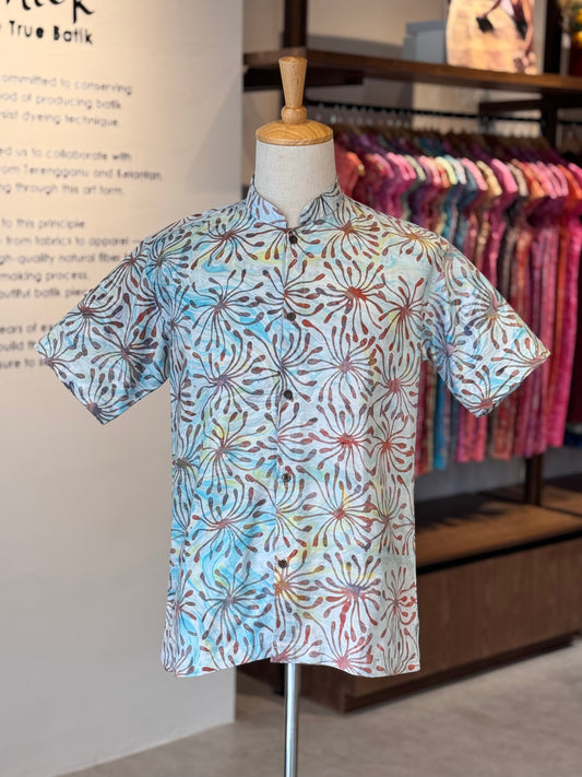 Men's Shirt Short Sleeve Mandarin collar - 20